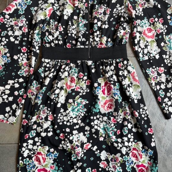 Fire Los Angeles Multi-Colored Beautiful Summer Floral Dress Women's Size Medium - Picture 8 of 8